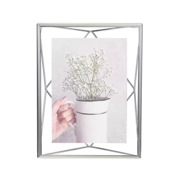 Umbra Prisma 5 in. x 7 in. Chrome Picture Frame