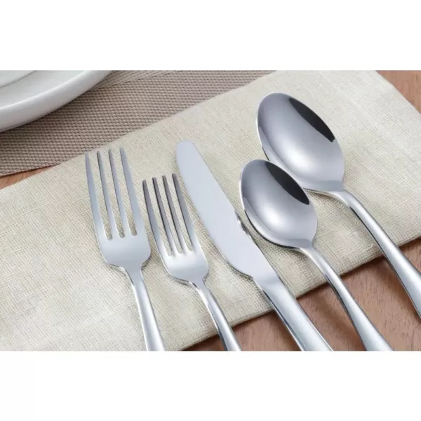 Home Decorators Collection Maywood 45-Piece Stainless Steel Flatware Set (Service for 8)